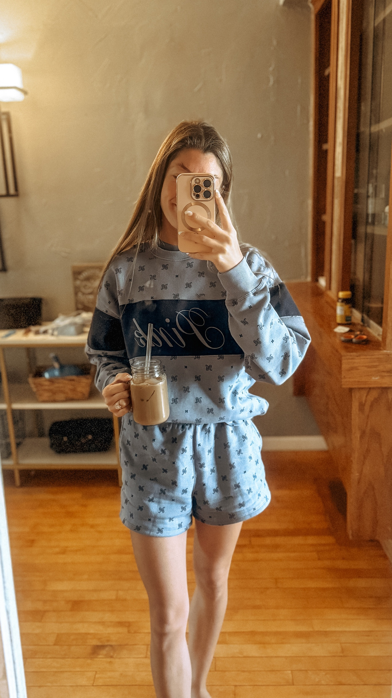 Victorias Secret Pink. VS Pink. Clearance. Sale. Under 50. Under 40. Under 30. Loungewear. WFH. Work from home. Casual style. Sleepwear. Cozy finds. Comfort. Simple. Blue. Summer. Spring. Fashion  

#LTKstyletip #LTKfindsunder50 #LTKsalealert