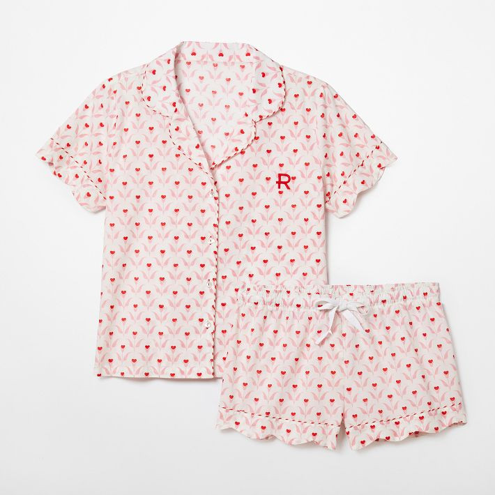 Block Print Short Pajama Set | Mark and Graham