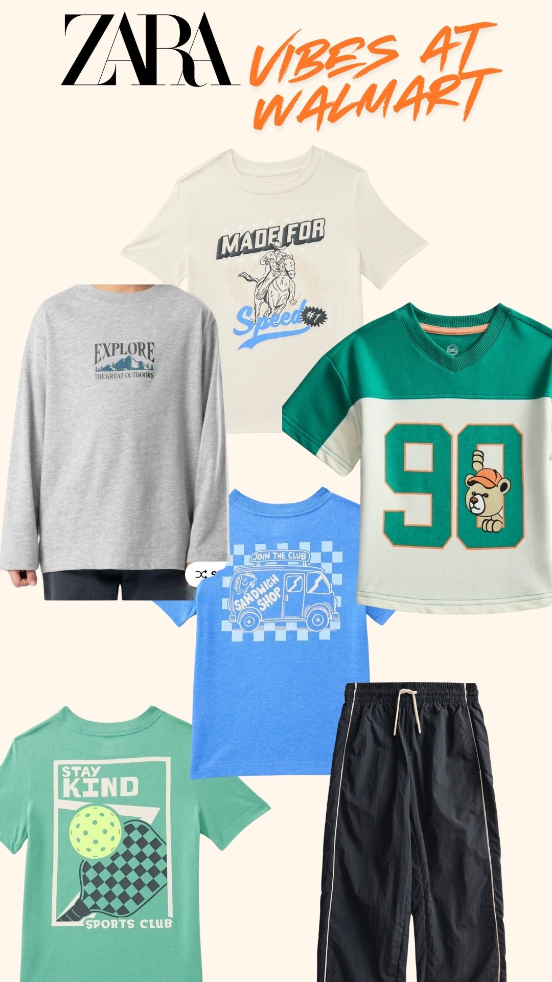 Toddler boy clothing from Walmart