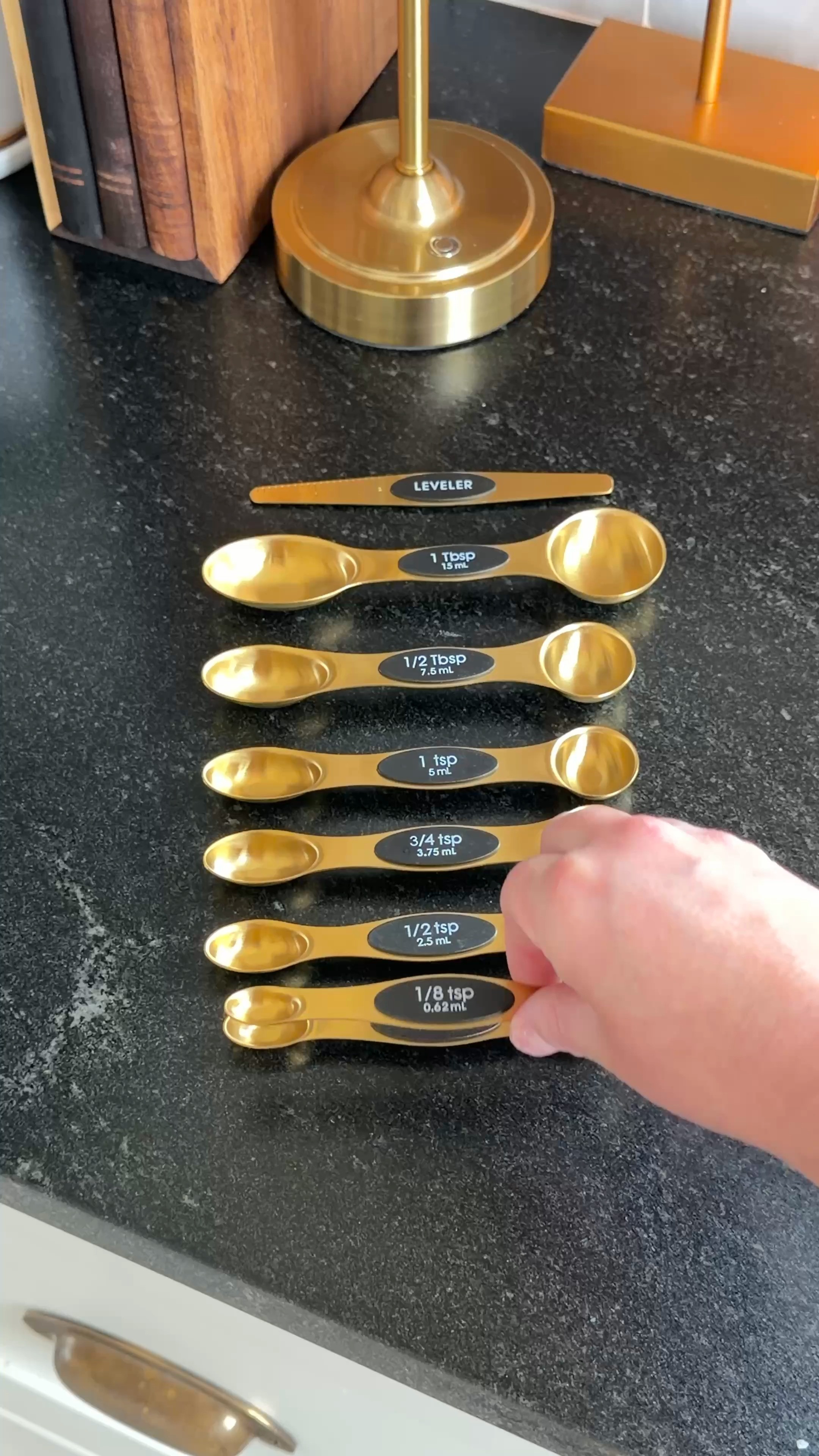 I cook enough that I have very strong opinions about measuring spoons 😂 These are sturdy, easy to read, and don't disappear into a drawer full of random gadgets.

Not exciting, but they're the ones I reach for every single day. 

 #LTKmomlife #LTKvlog #LTKHome