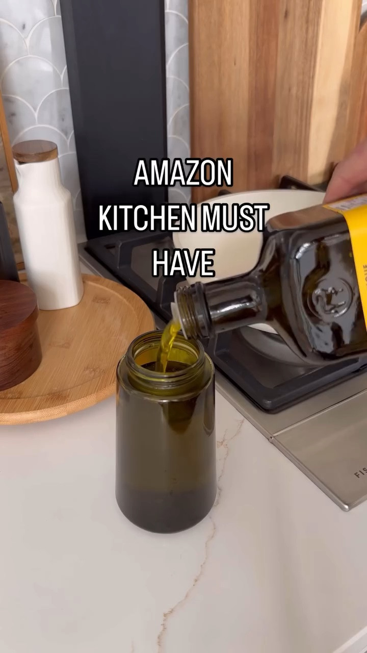 This is probably my most used gadget in my kitchen! I used to buy the olive oil spray - and if you do the same, you don’t have to anymore! This is a dark bottle to prevent your oil from spoiling and can be used as a oil spray or dispenser 🙌 


#LTKWatchNow #LTKHome #LTKFindsUnder50