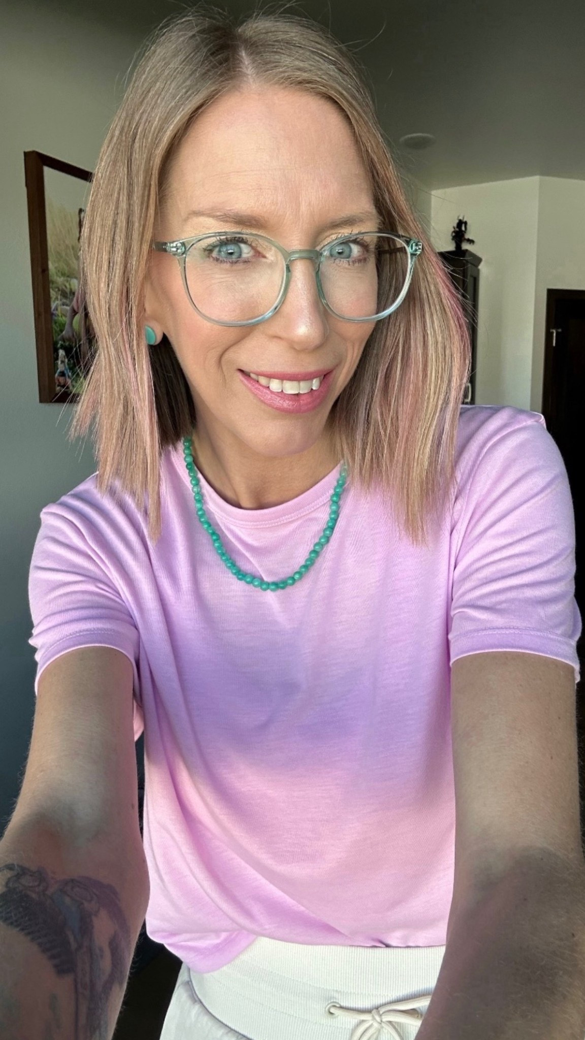 Light spring top! 🙌🏼🫶🏼 this is such a good light purple for us!