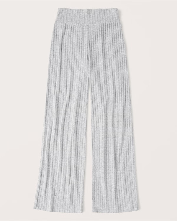 Cozy Wide Leg Pants | Abercrombie & Fitch (US)