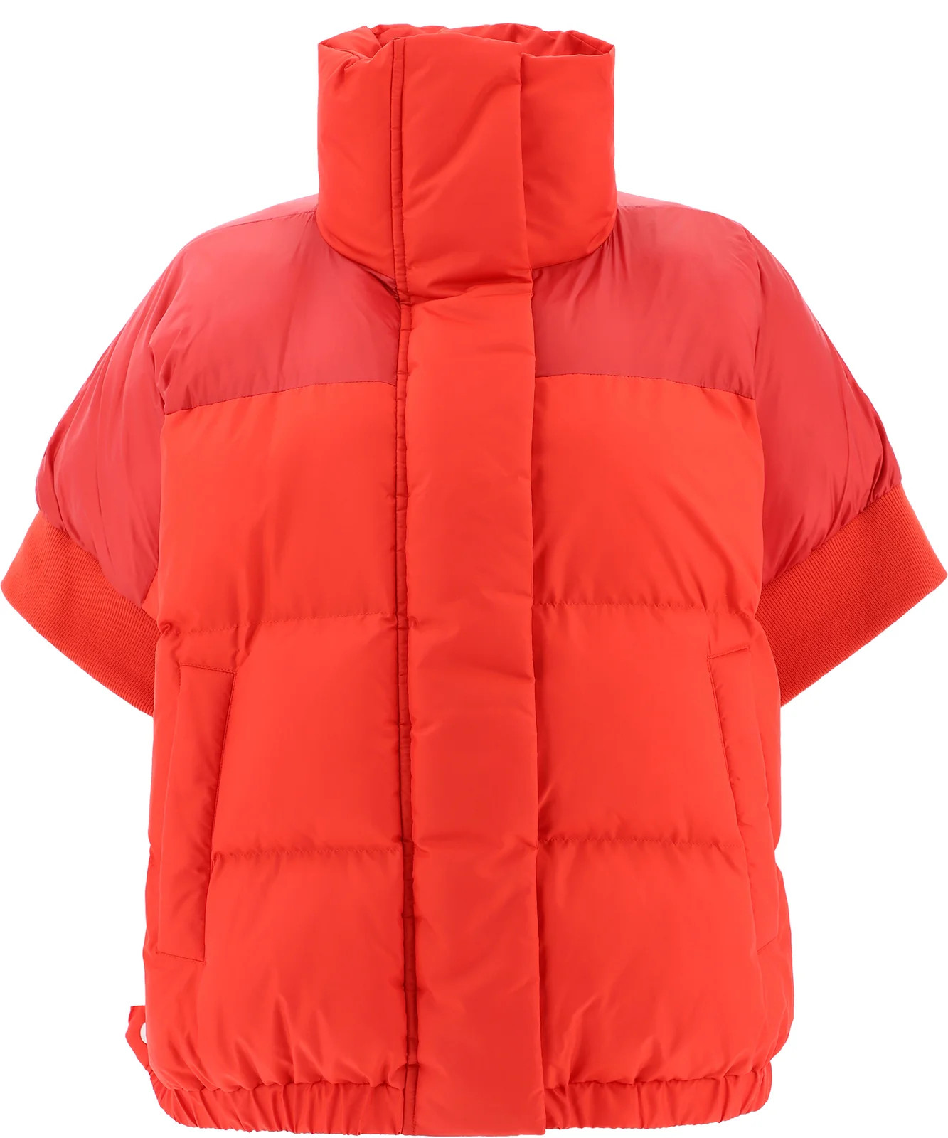 Sacai Short-Sleeved Puffer Down Jacket | Cettire Global
