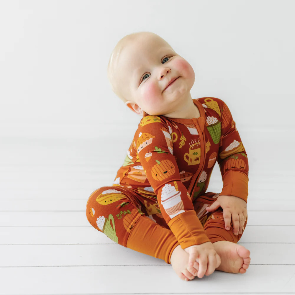 Pumpkin Spice Zippy | Little Sleepies