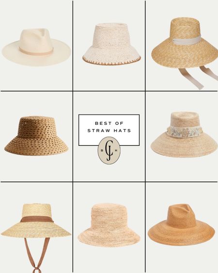 Best Supporting straw beach  hats 