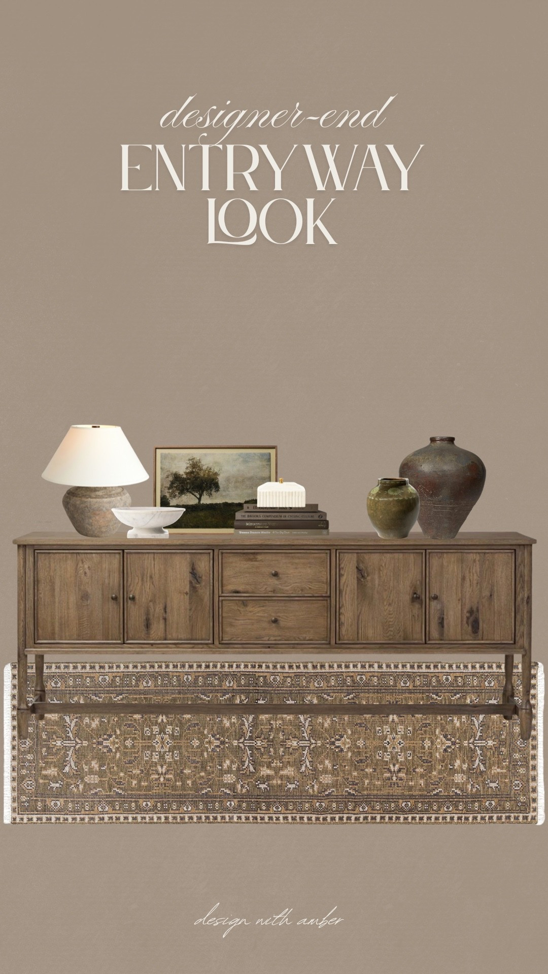 Designer end entryway look!!! Some of my favorite pieces 🤎

#LTKU #LTKHome #LTKSeasonal