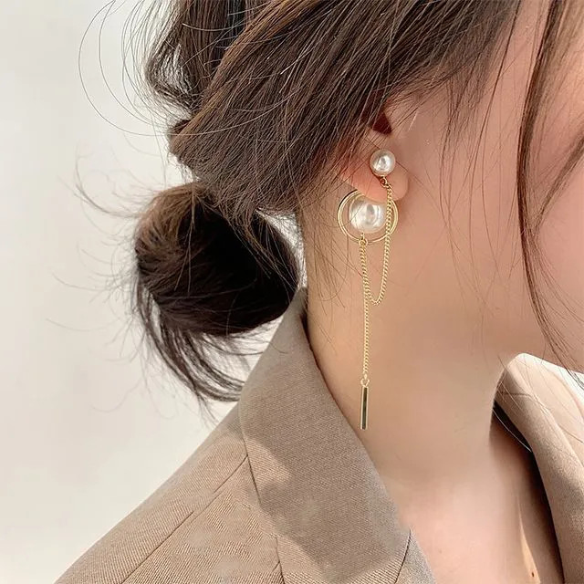 DREN - Faux Pearl Drop Earring | YesStyle | YesStyle Global