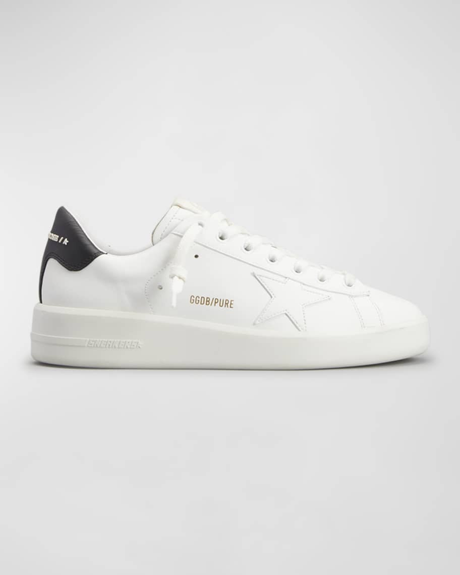 Golden Goose Pure Star Bicolor Leather Low-Top Sneakers | Neiman Marcus