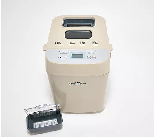 Good Housekeeping Multi-Function Bread Maker w/Nut Dispenser - QVC.com | QVC