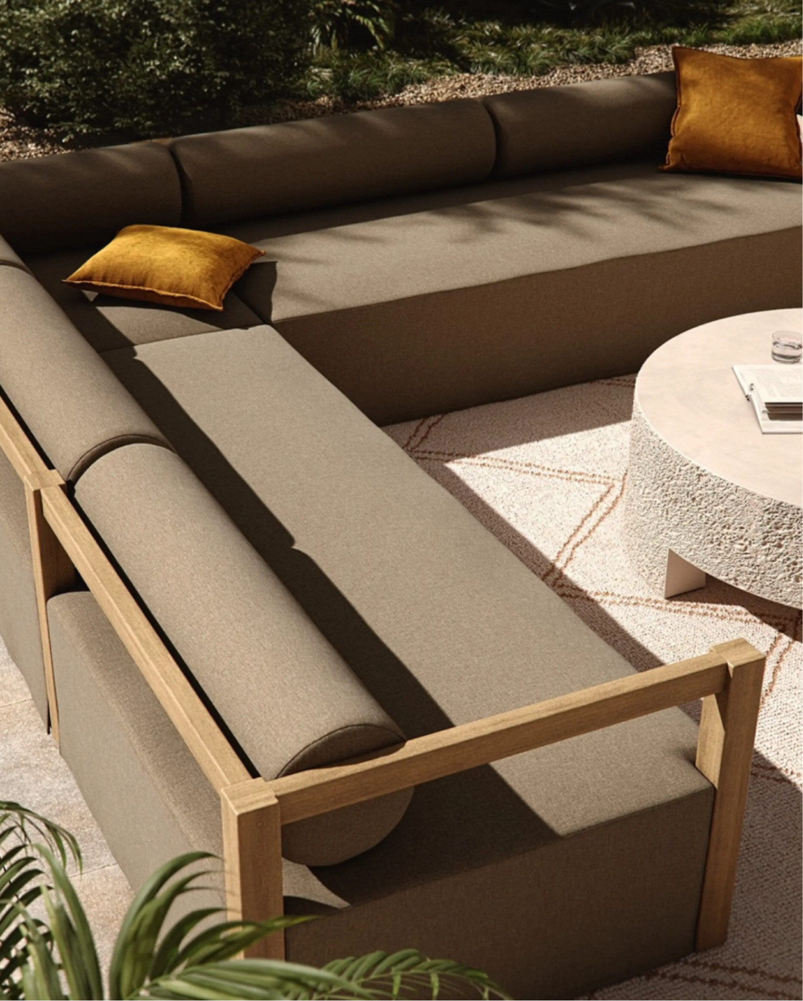 Laskin Outdoor 3-Piece Sectional |  Washed Brown

#LTKHome #LTKStyleTip