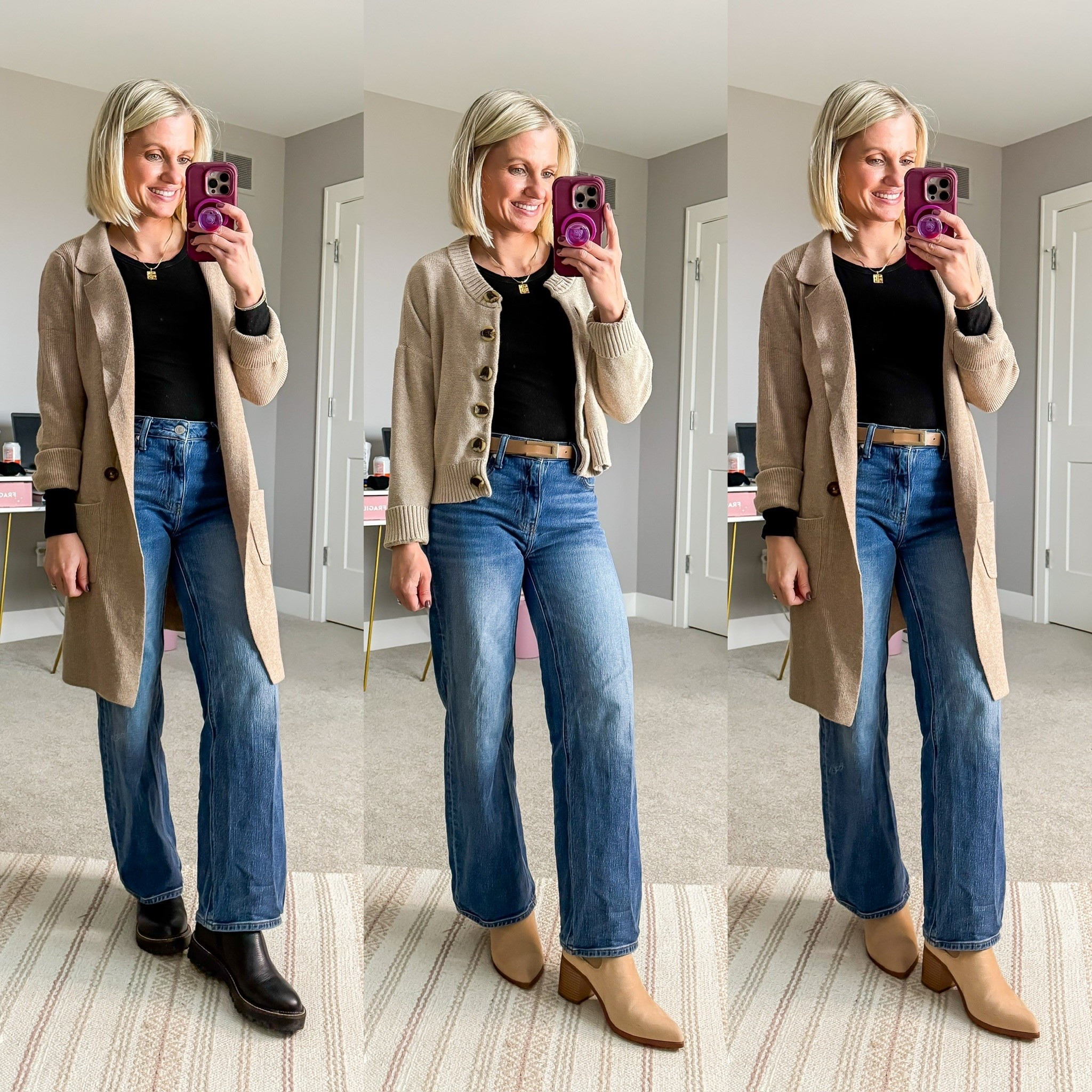 Outfits from my Winter 2026 Mom-Friendly Capsule Wardrobe! Find all sizing details and links on the blog at thriftywifehappylife.com.

#LTKPetite #LTKOver40 #LTKSeasonal