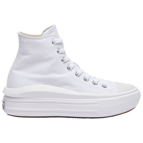 Converse All Star Move Platform Hi - Women's Sneakers - White / Natural Ivory / Black, Size 9.0 | Eastbay