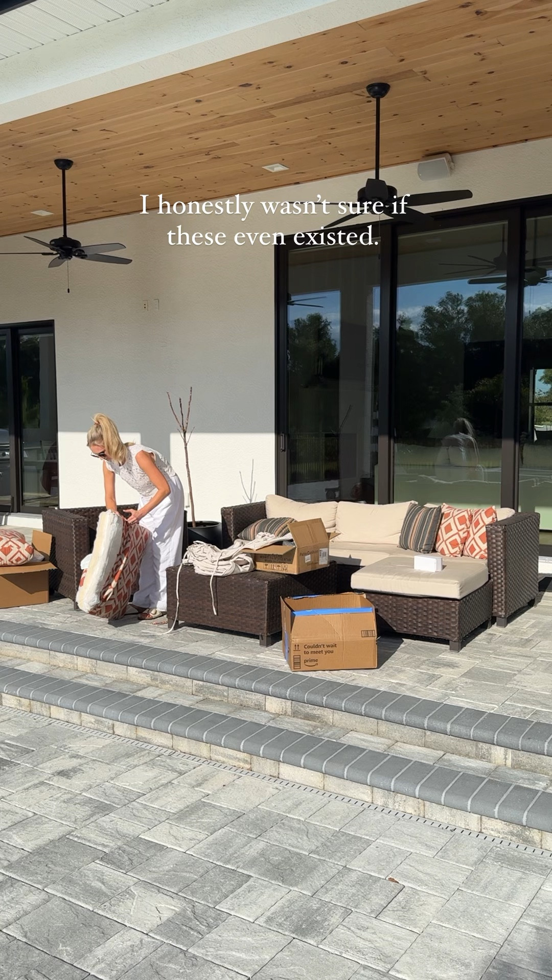 I cannot get over these cushion replacement covers!!!!! I wish I would have bought them sooner!!! 

These are for 3” cushions - I’m also linking the 5” cushions. 👍🏻