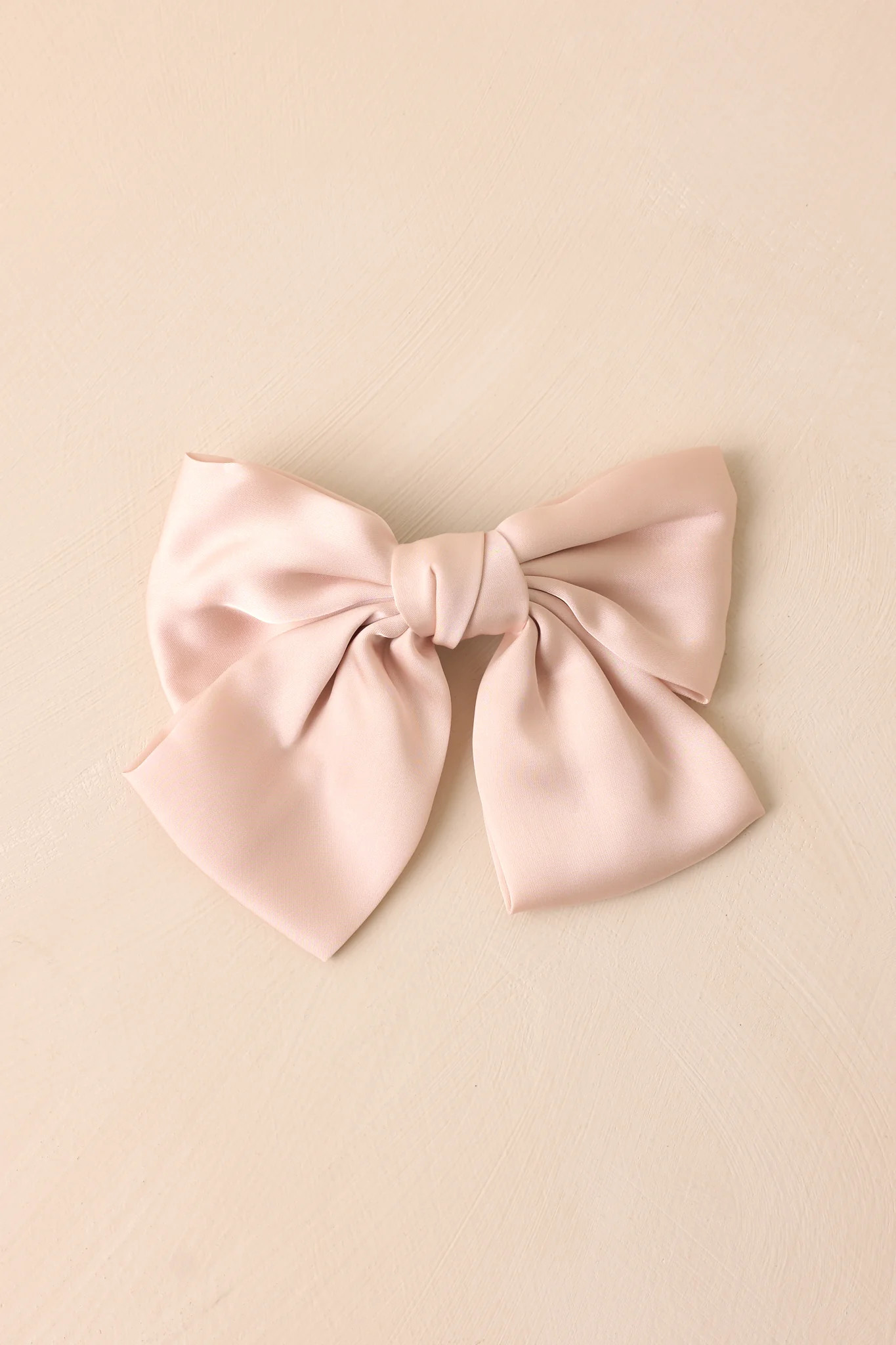 The Only Reason Ivory Clip In Bow | Red Dress