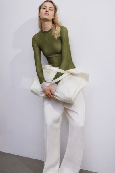 Mesh thong body - Khaki green - Ladies | H&M US | H&M (US + CA)