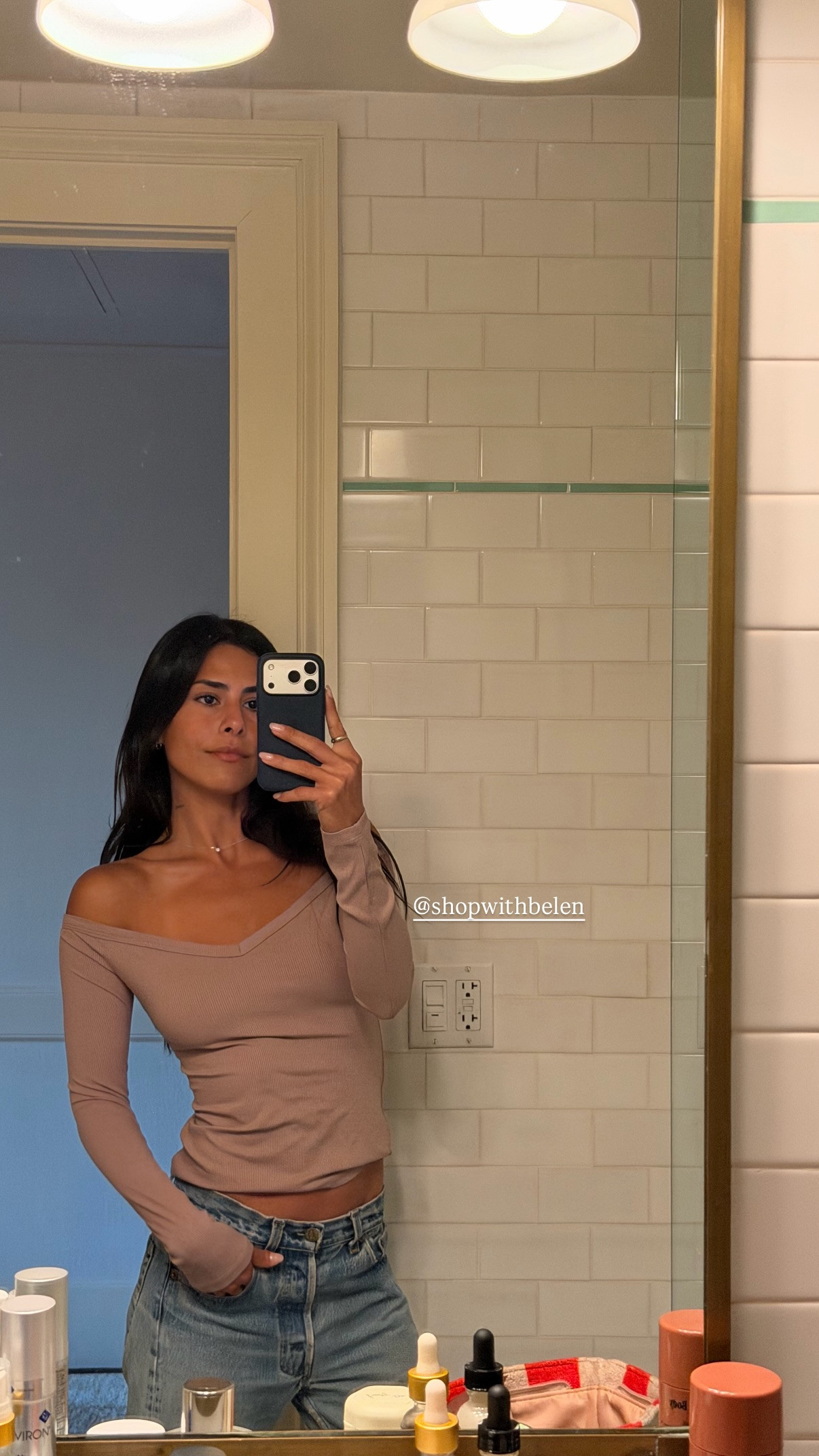 Cute off-shoulder top from Belen 🤍

#LTKootd #LTKgrwm #LTKdayinmylife