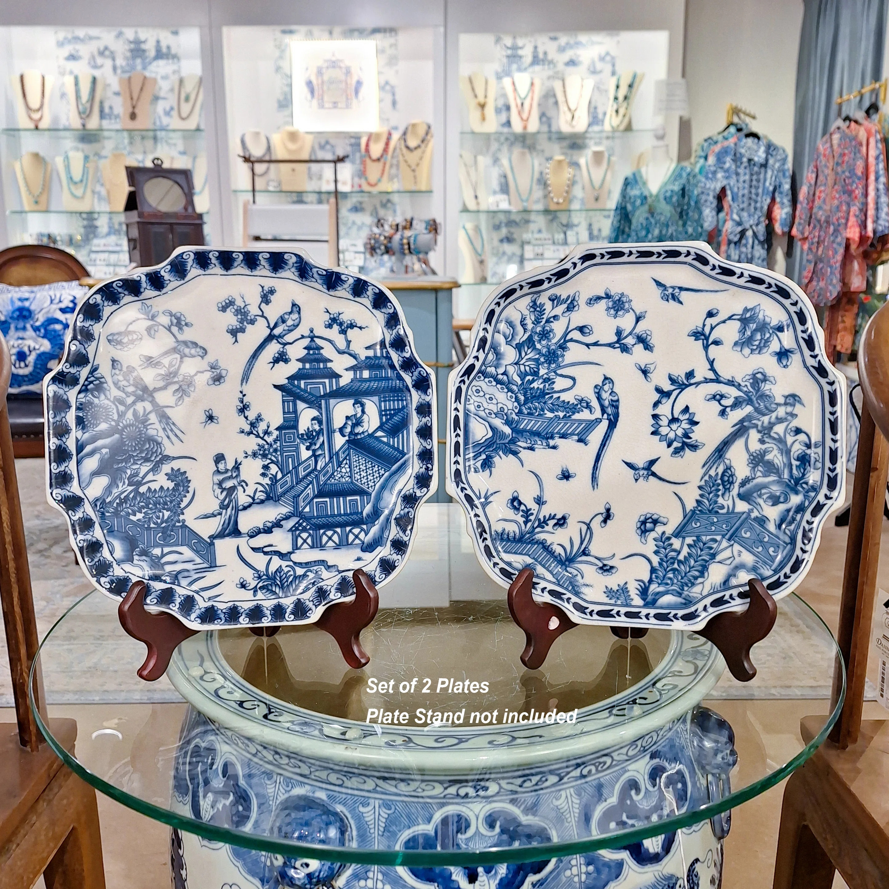 Set of 2 Hand Painted Decorative Plates (Set of 2) | Wayfair North America