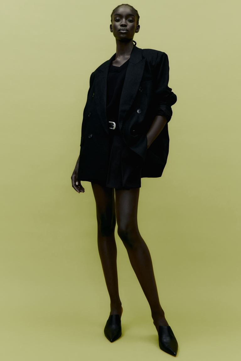 Double-breasted blazer | H&M (UK, MY, IN, SG, PH, TW, HK)