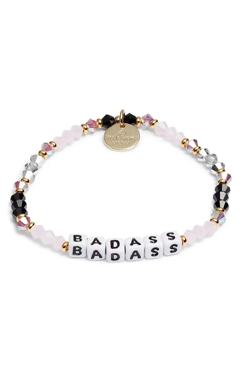 Little Words Project Badass Beaded Stretch Bracelet | Nordstrom | Nordstrom