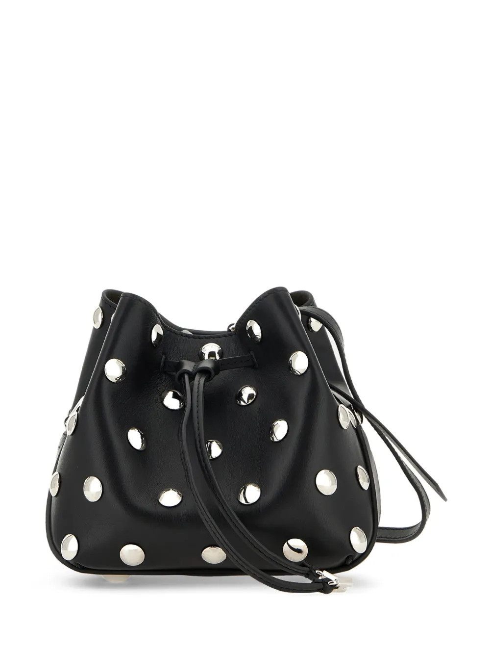 Hogan stud-embellished bucket bag - Black | Farfetch Global