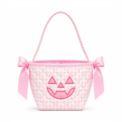 Pink Petite Pumpkin Tote | JoJo Mommy