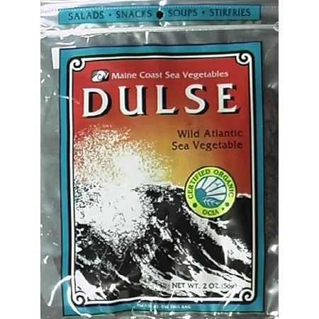 Maine Coast Sea Vegetables Dulse, Wild Atlantic Sea Vegetable, 2 Ounce Package | Walmart (US)