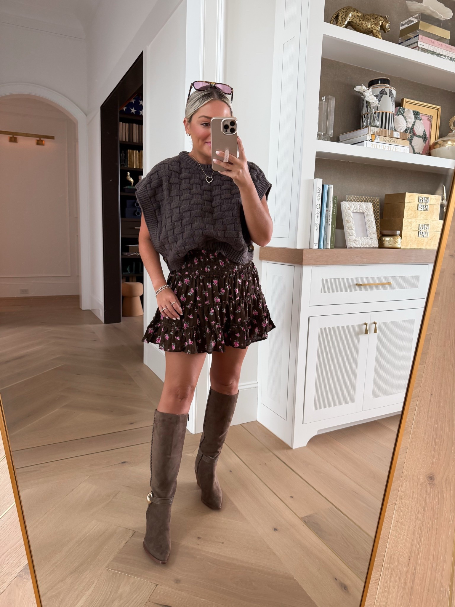 Use code WHITNEY for 30% off pink Lily! Wearing size small in both skort and sweater  

#LTKCon #LTKPetite #LTKFindsUnder50