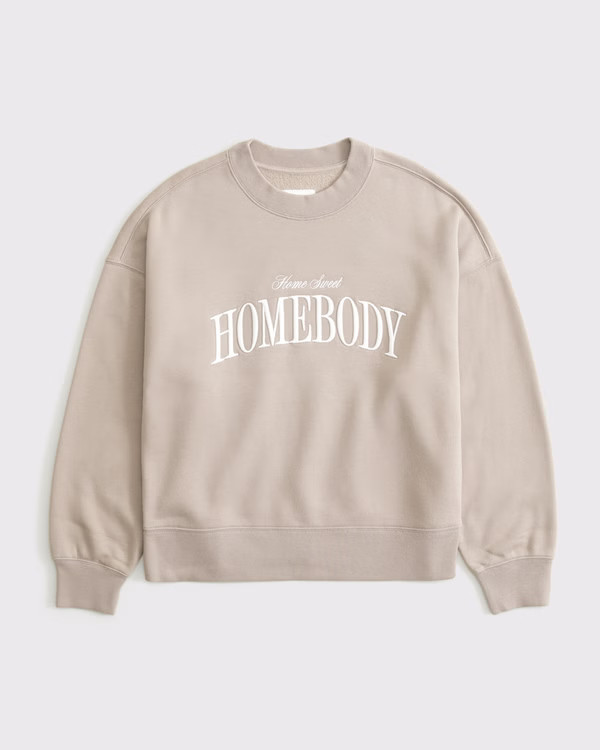 Homebody Classic Sunday Crew | Abercrombie & Fitch (US)