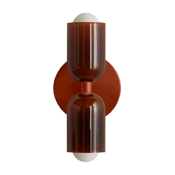 Chromatic Glass Up Down Slim Wall Sconce | Lumens