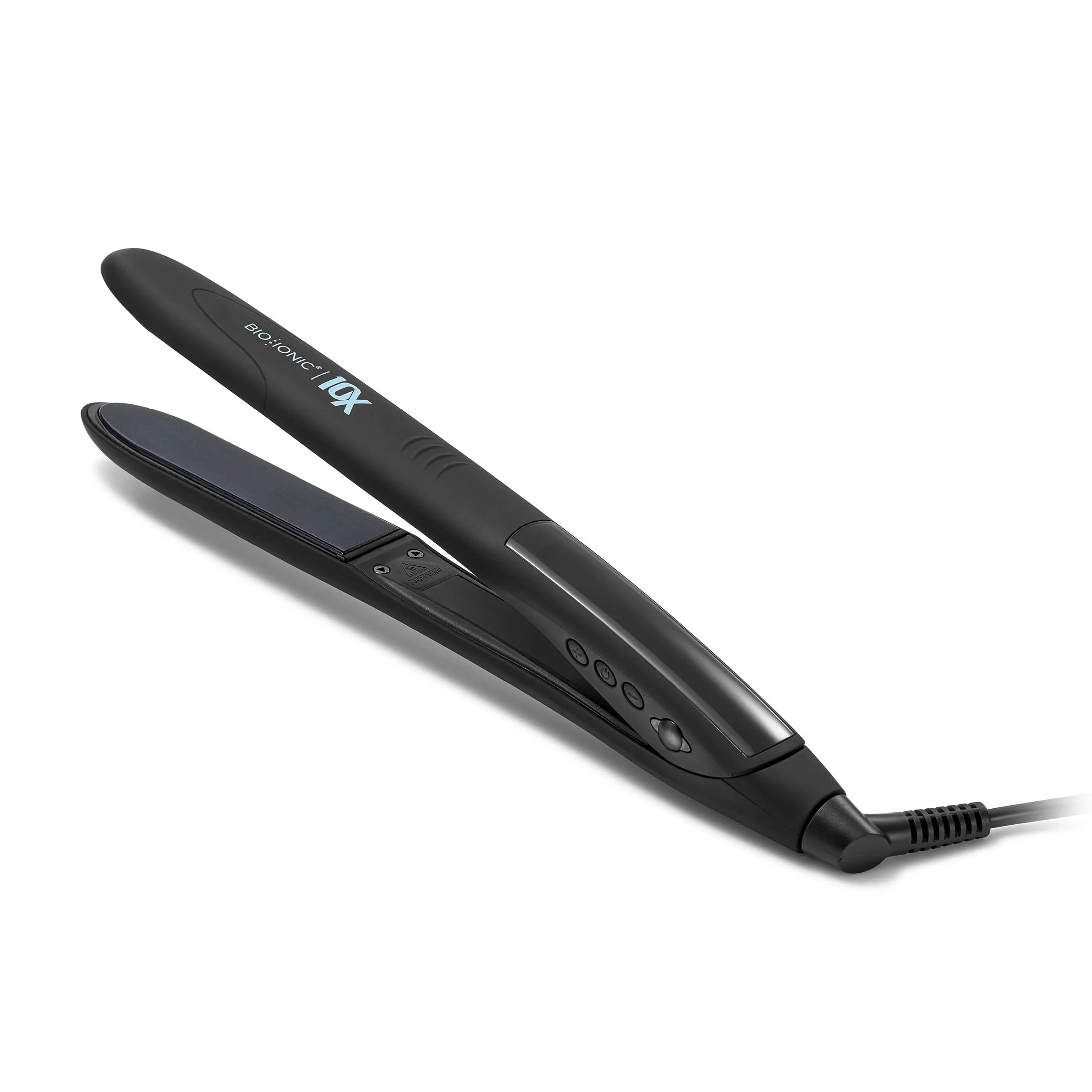 Bio Ionic 10X Styling Flat Iron, 1" Hair Straightener with Sonic Vibrating Plates, Ceramic Flat I... | Walmart (US)