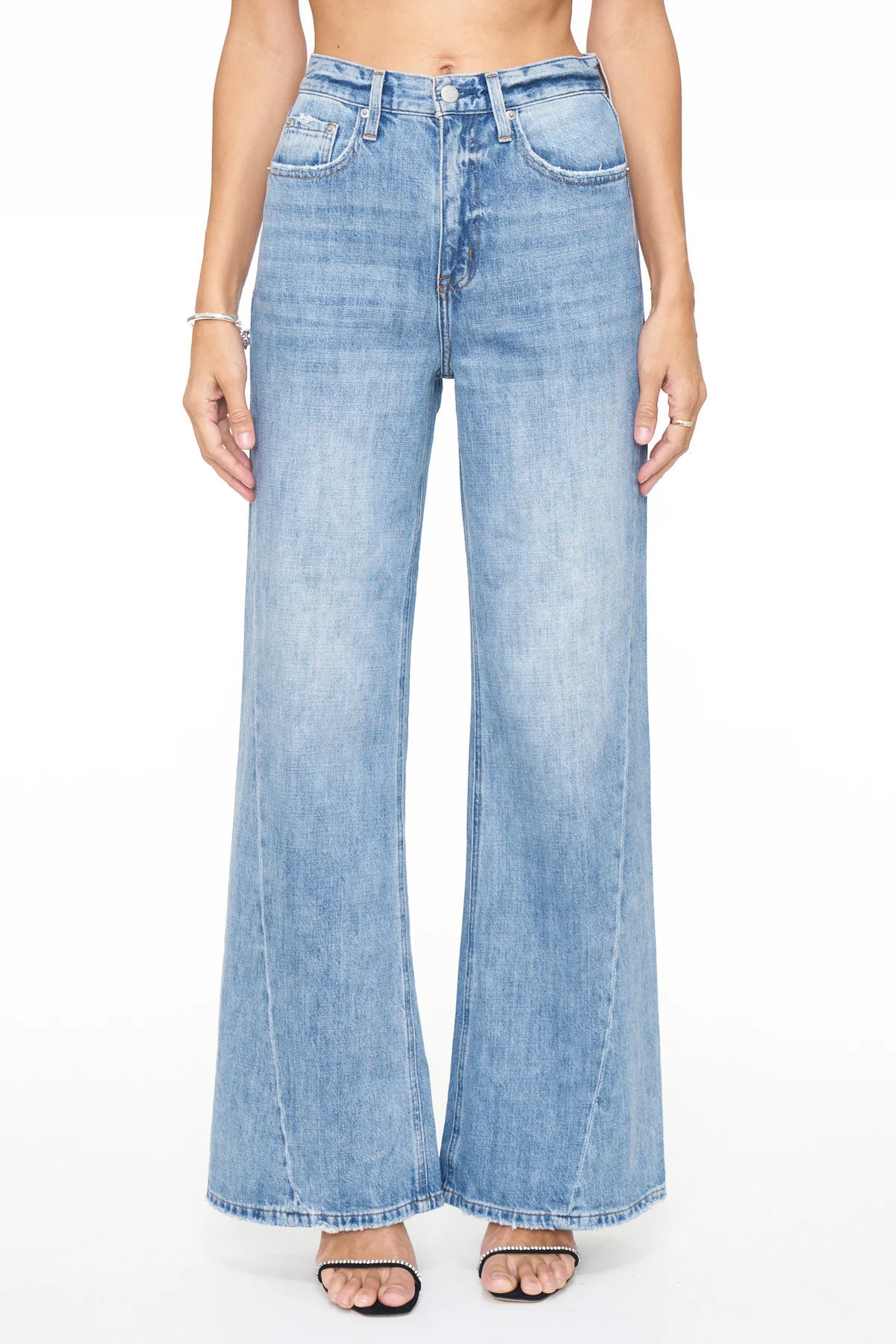 Ruby High Rise Palazzo - Othello | Pistola Denim