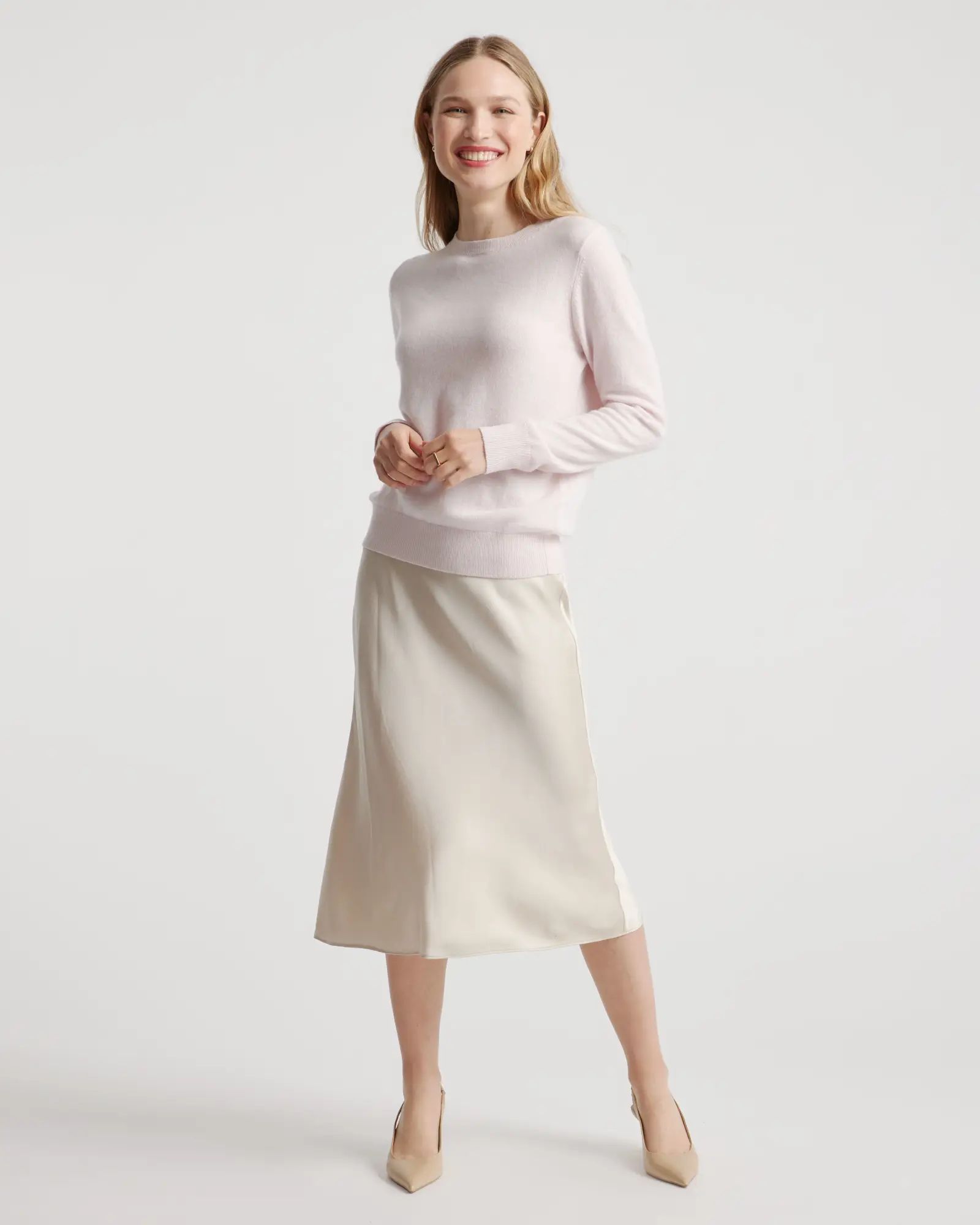 The $50 Cashmere Crewneck Sweater | Quince | Quince