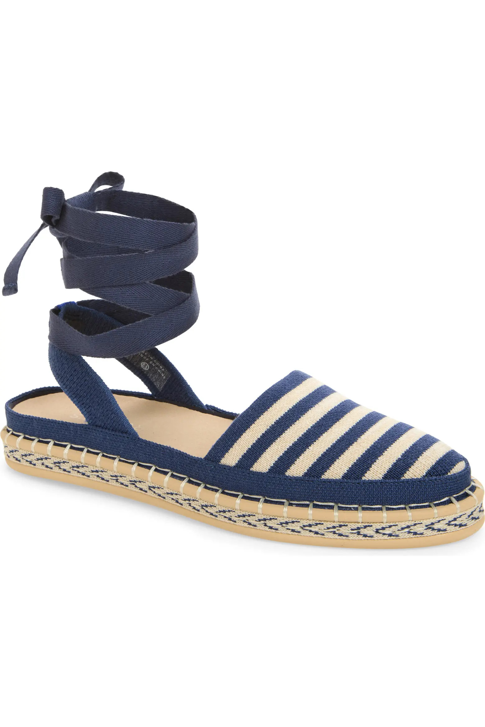 The d'Orsay Ankle Tie Espadrille Flat (Women) | Nordstrom | Nordstrom