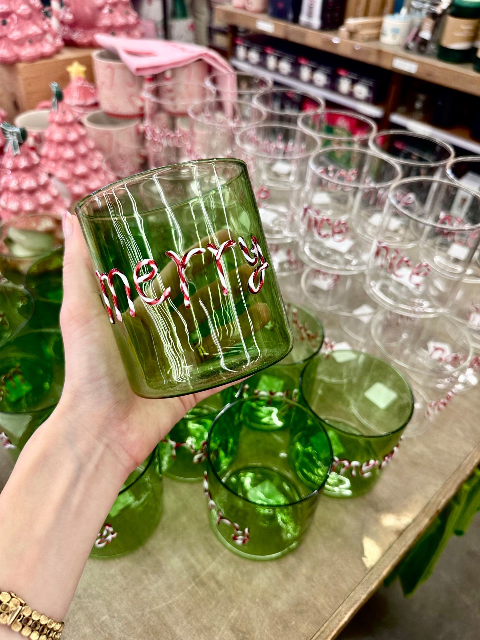 These are such a cute glass for the holidays. Apparently they are very fragile though. I would maybe use them with a little votive candle inside 

Christmas entertaining | glassware | holiday decor | holiday entertaining 

#LTKSeasonal #LTKGiftGuide #LTKHoliday
