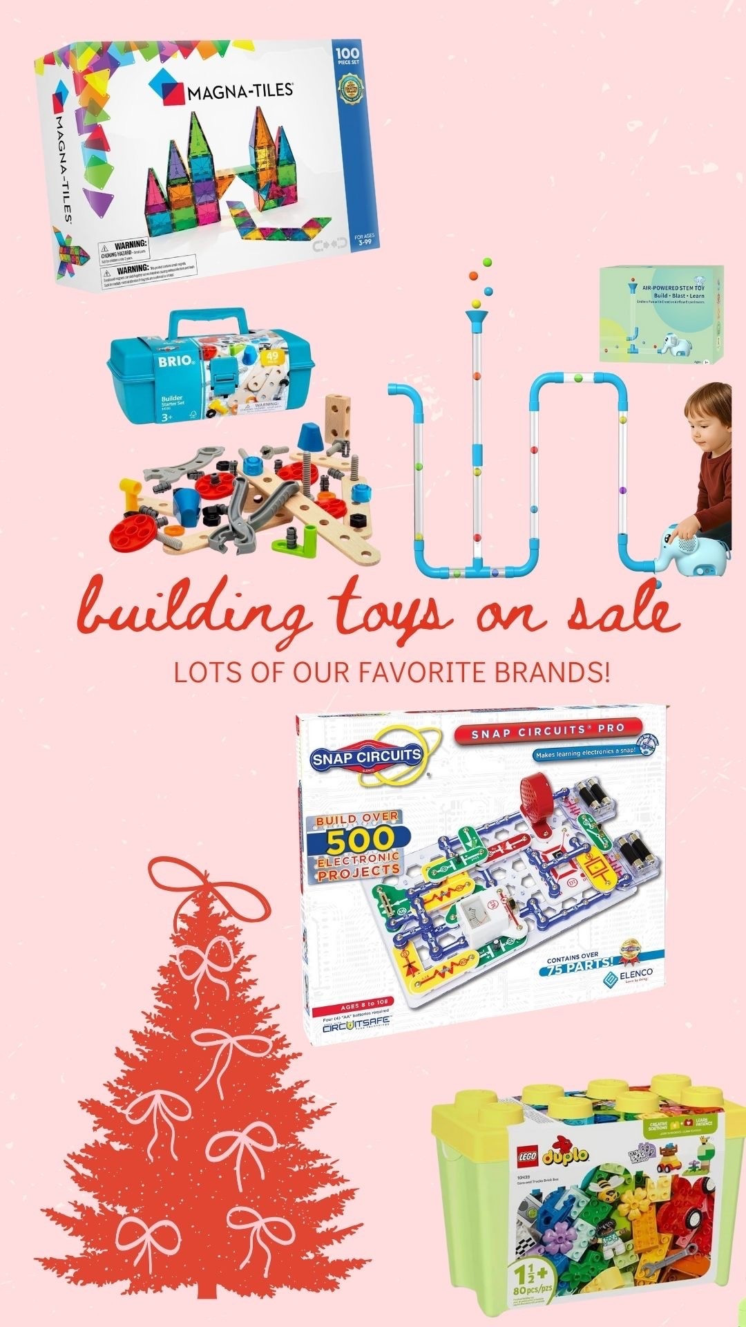 Lots of our favorite building toys to gift are on sale! #ad #founditonamazon #WinterFavorites2025