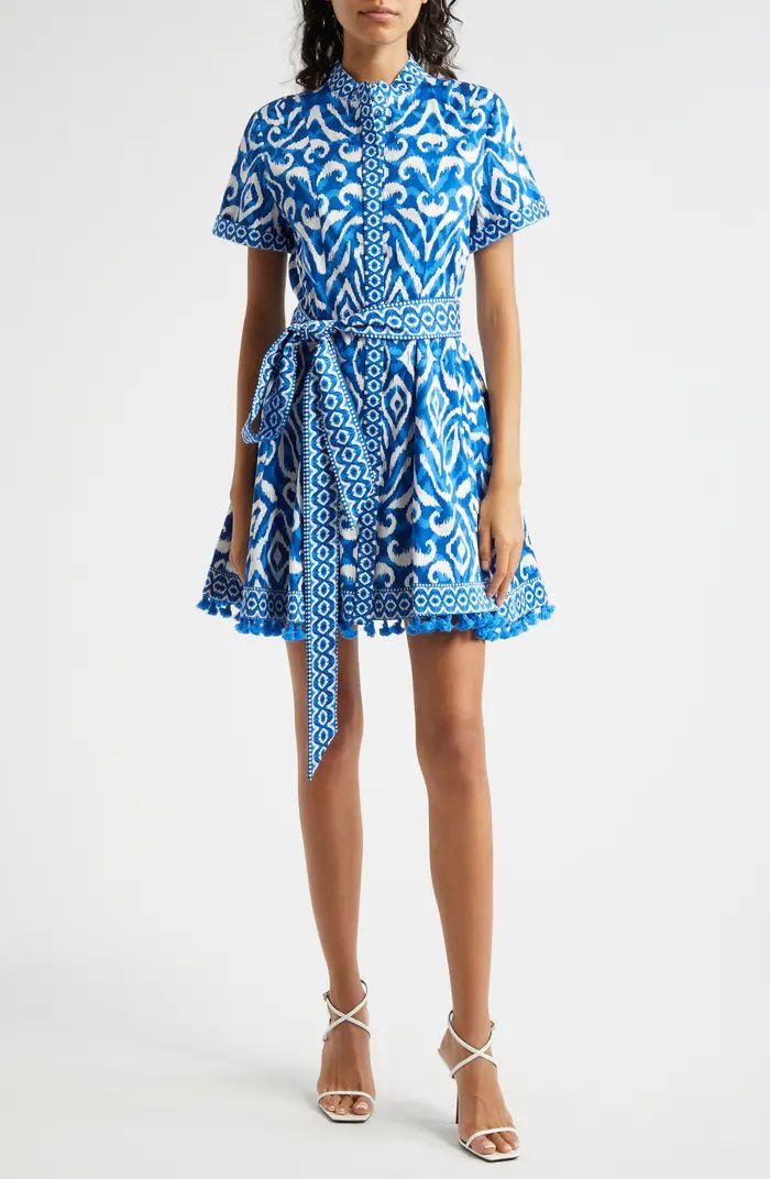 Alice + Olivia Lucy Cuff Sleeve Shirtdress | Nordstrom | Nordstrom