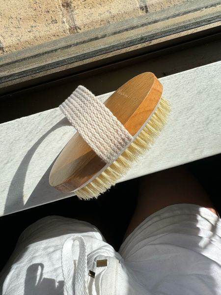 $9 dry brush I use before every shower! especially when paired with cold, it just wakes you up. my lymph system starts flowing immediately, it’s wild🤩 

#LTKbeauty #LTKtravel #LTKhome