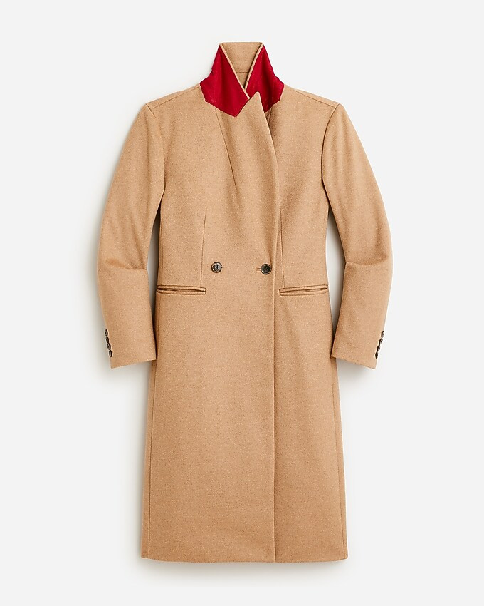 Petite Mirabelle topcoat in Italian wool blend | J. Crew US