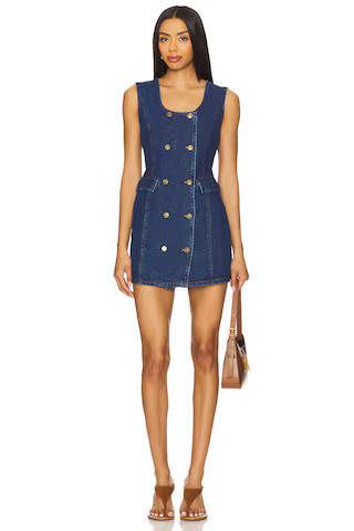 L'esprit Mini Dress in Indigo | Revolve Clothing (Global)