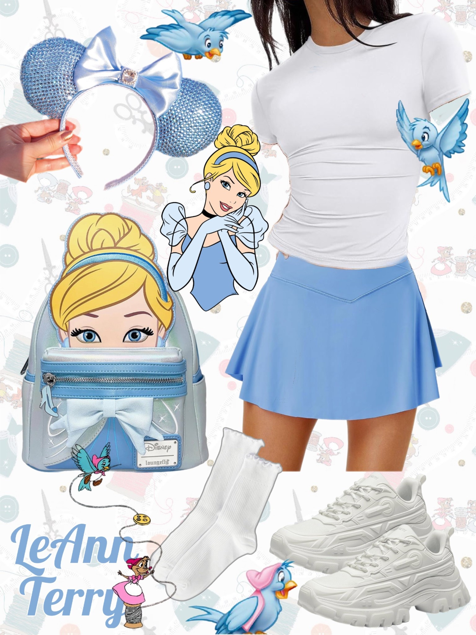 Feeling like I’m ready for the ball! ✨👑 #CinderellaVibes #DisneyMagic #FairyTaleFeels #DisneyPrincess #MagicalMoments