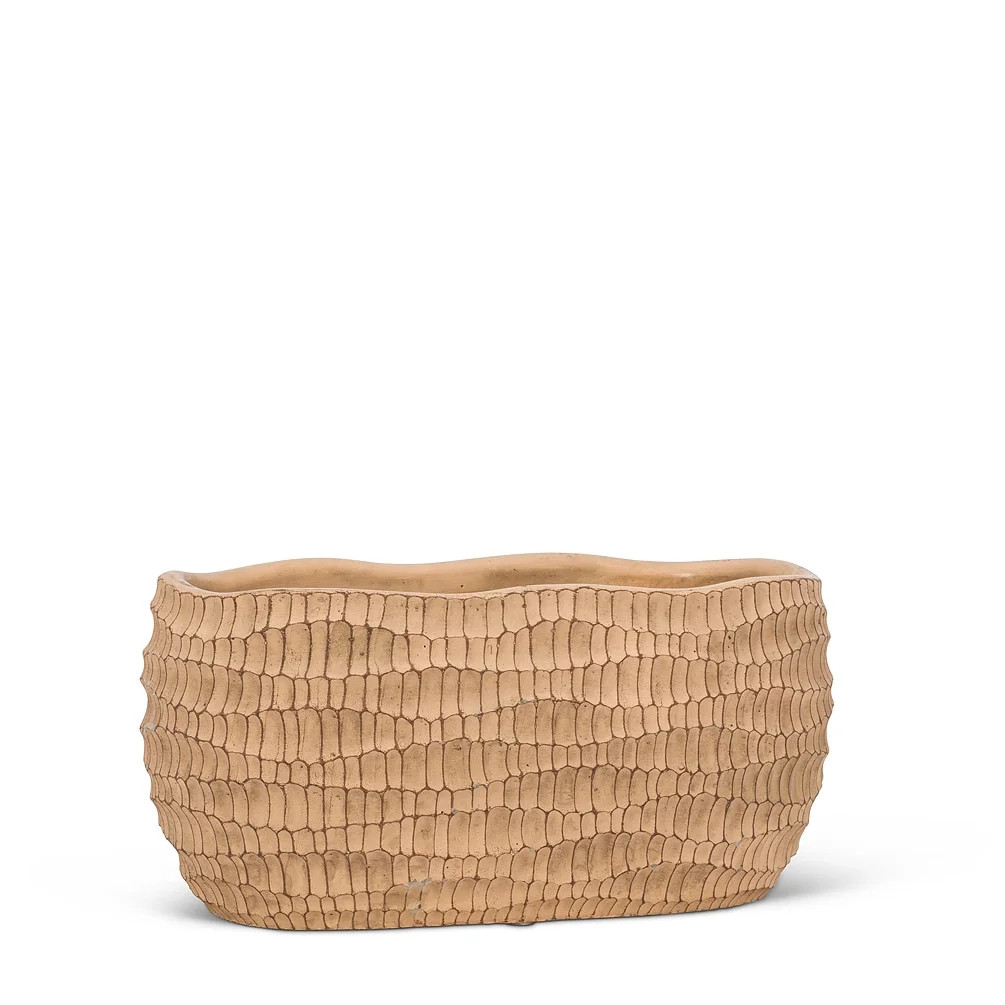 Small Ridged Oval Planter | Walmart (US)