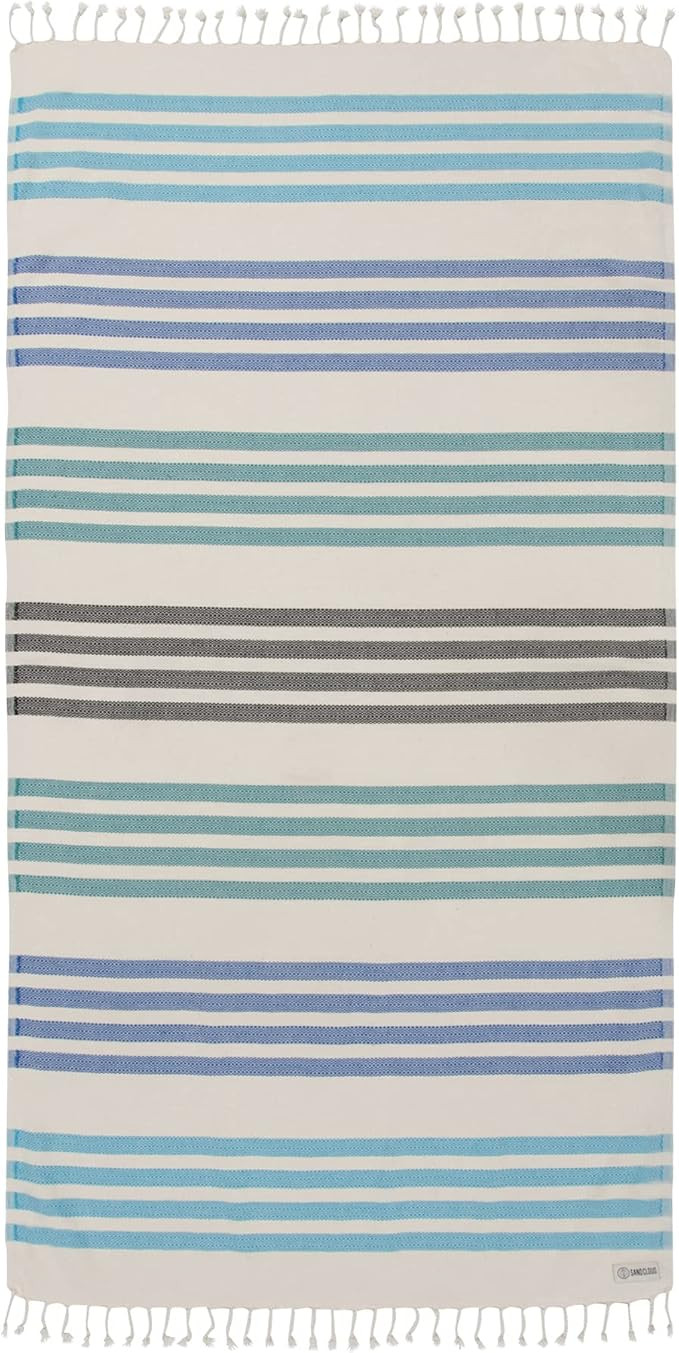 Sand Cloud Beach Towel - Sand Free - 100% Organic Turkish Cotton Yarn - Quick Dry Towel for Beach... | Amazon (US)
