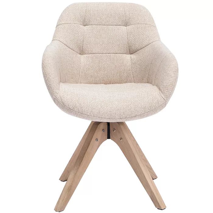 Upholstered Swivel Dining ArmChair -Kinwell | Target