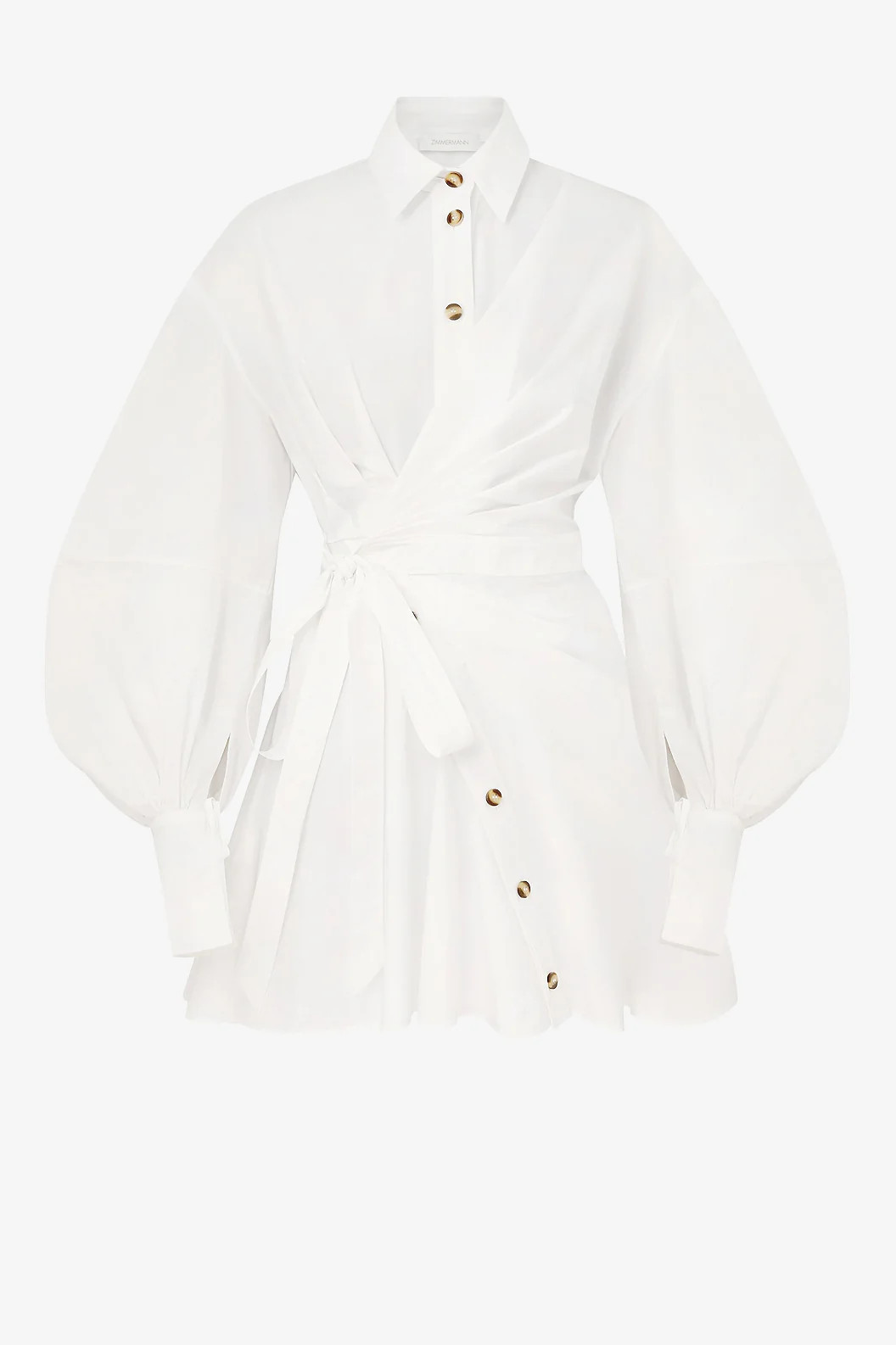 Kleid Rebellion Wrap in Ivory | ANITA HASS