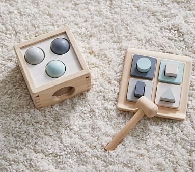 Plan Toys x pbk Shape Sorter | Pottery Barn Kids