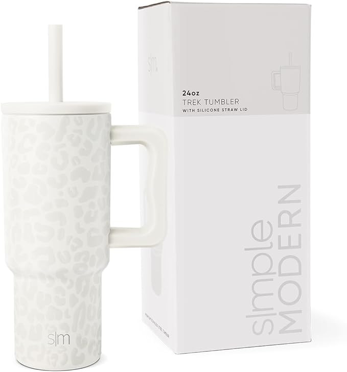 Simple Modern Kids 24 oz Tumbler with Handle and Silicone Straw Lid | Spill Proof and Leak Resist... | Amazon (US)