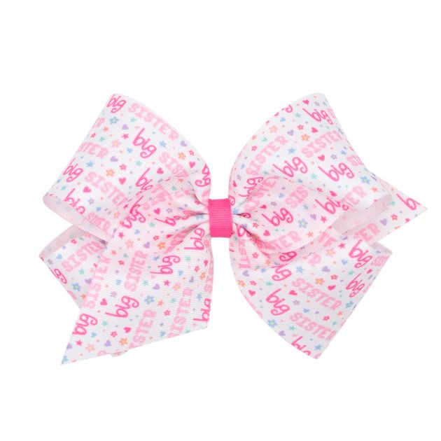 Big Sister Grosgrain Bow | Classic Whimsy