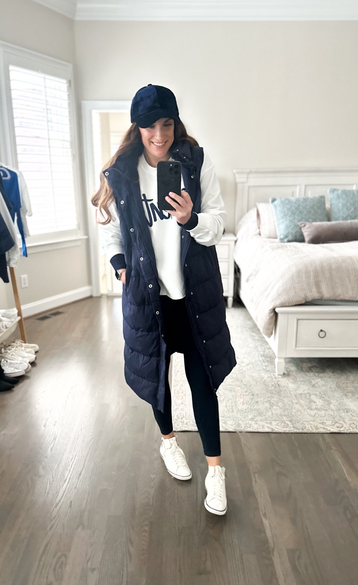 Spring baseball mom fit! 💙
#BaseballMom

#LTKFamily #LTKActive #LTKOver40