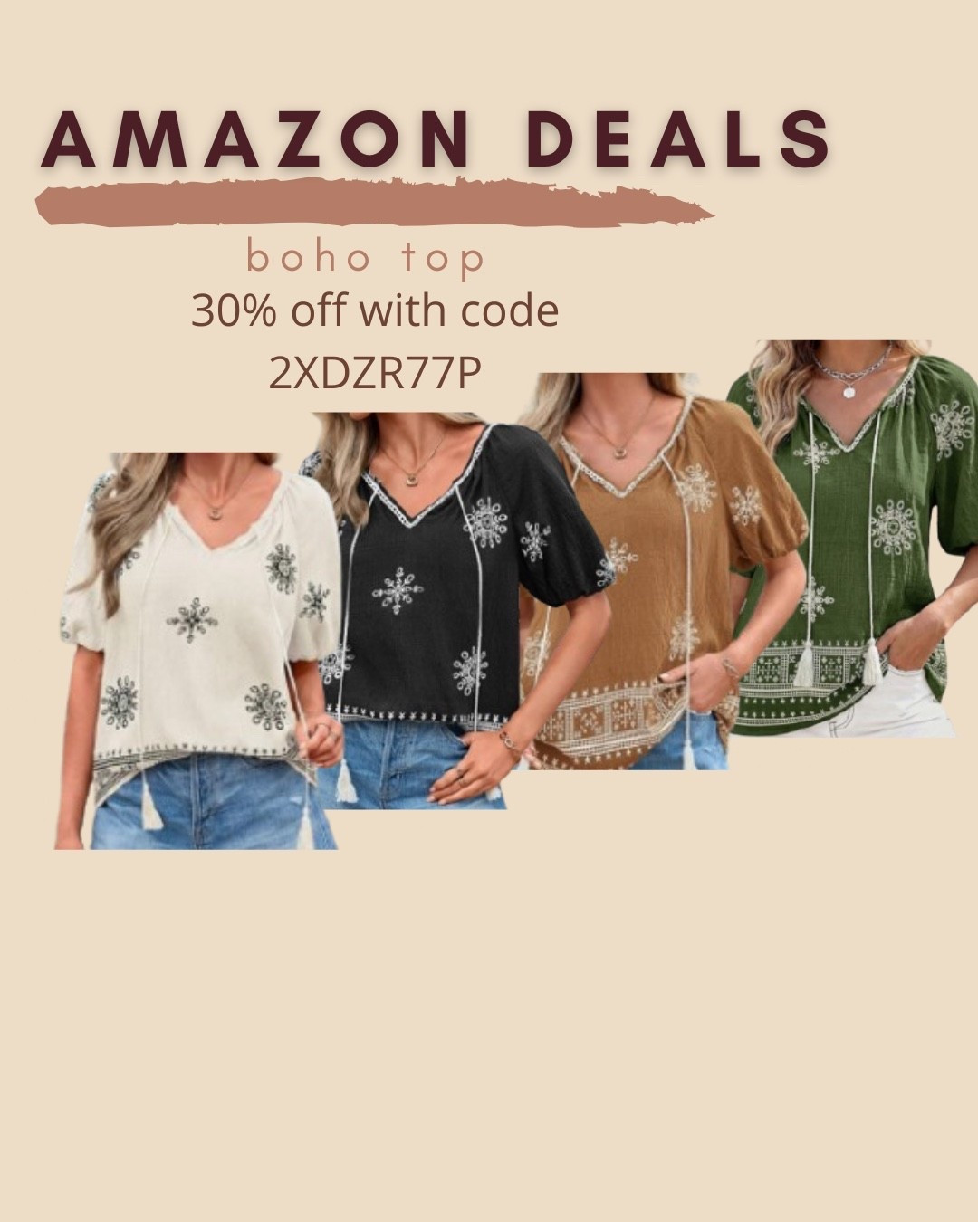 $14 ends 5/12

Amazon fashion
Amazon deals
Boho top

#LTKSaleAlert